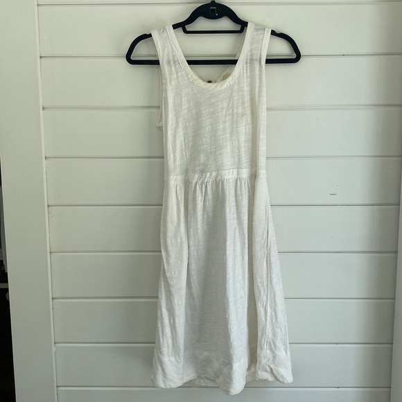 J. Crew Dresses & Skirts - J. Crew | White Sleeveless Dress with Open Neck | Great Condition